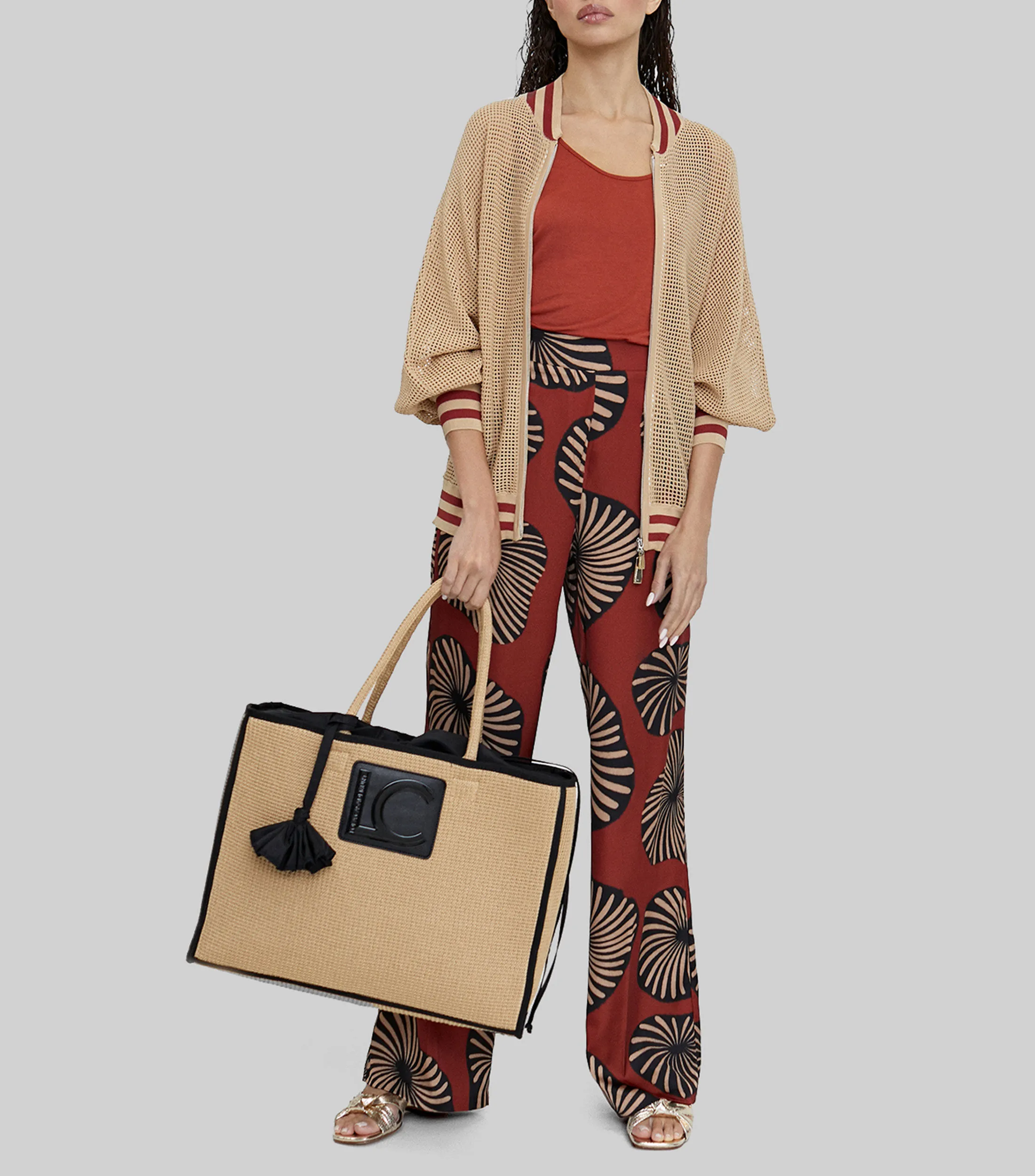 Lola Casademunt Pantalón estampado Mujer