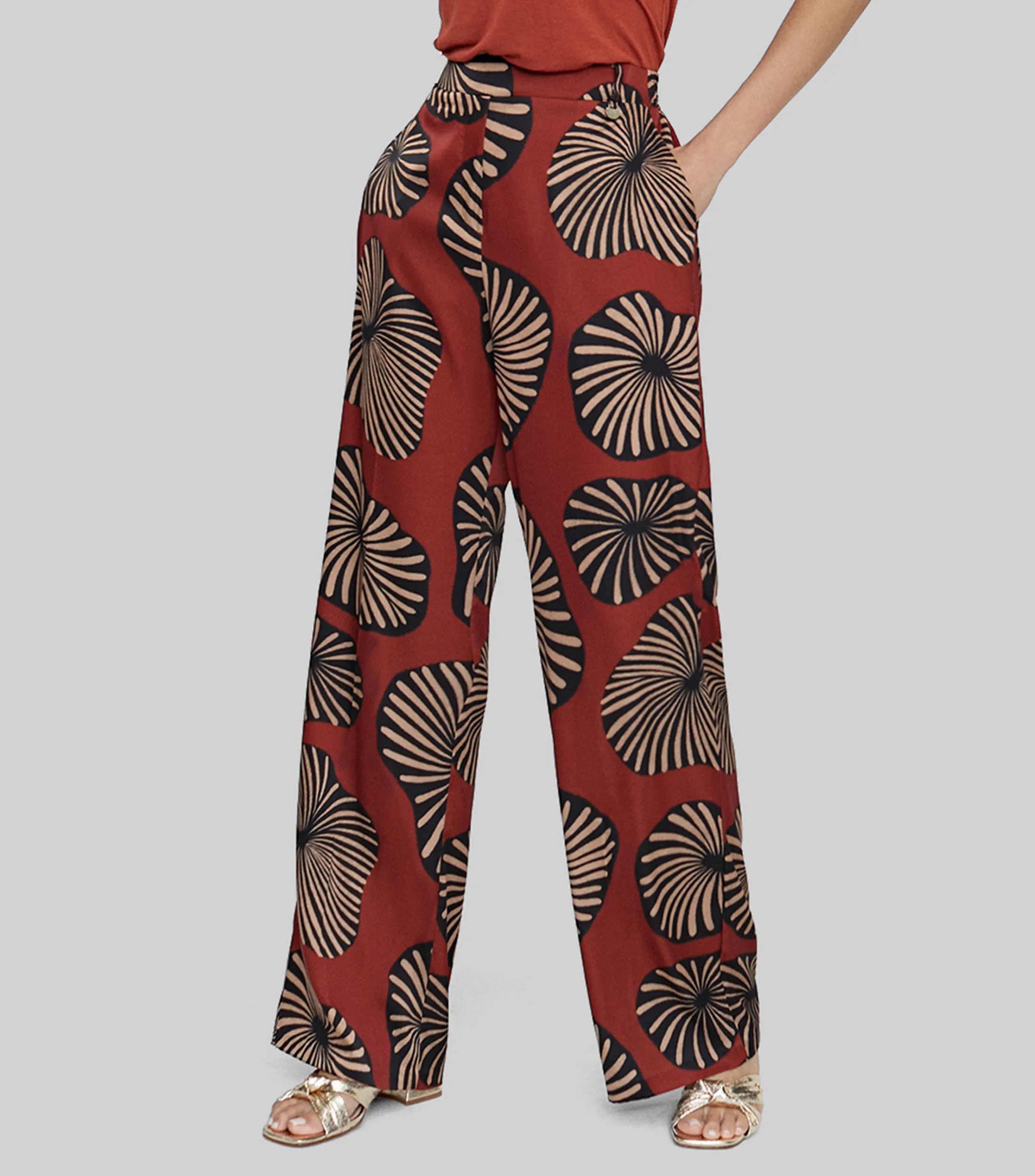 Lola Casademunt Pantalón estampado Mujer