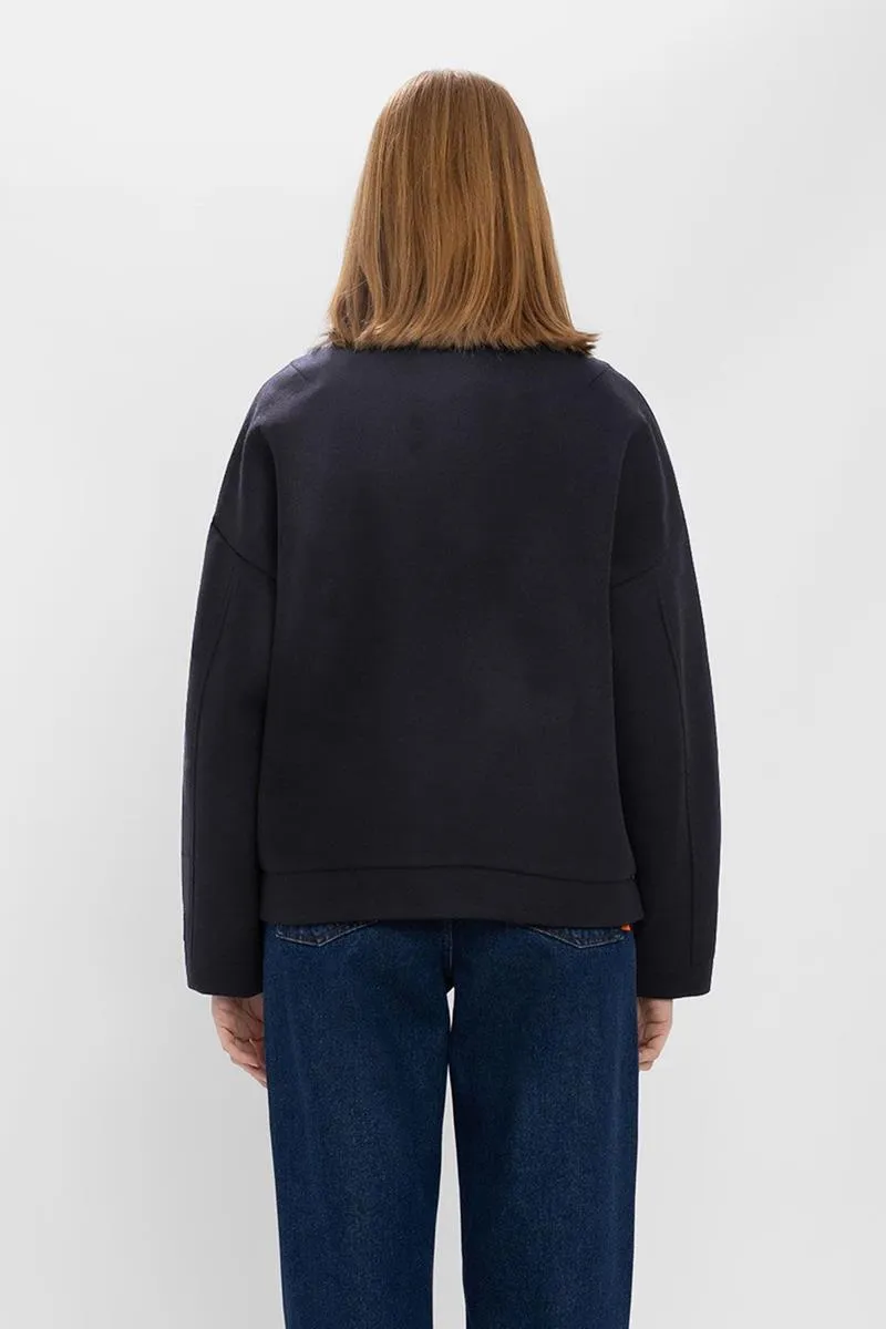 LOREAK MENDIAN CHAQUETA DE LANA AGATE NEGRA