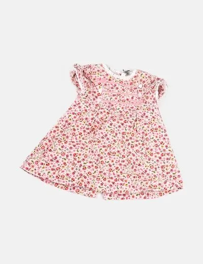 Mayoral Vestido multicolor estampado floral pana