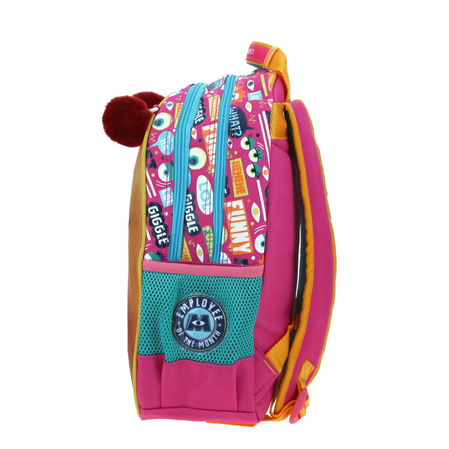 Mochila Chica Rosa Chenson Monster at Work Kinder Gismo para nia
