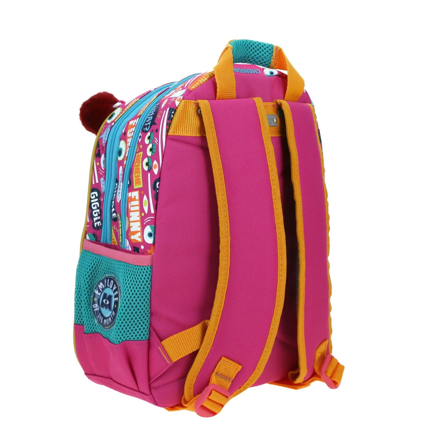 Mochila Chica Rosa Chenson Monster at Work Kinder Gismo para nia