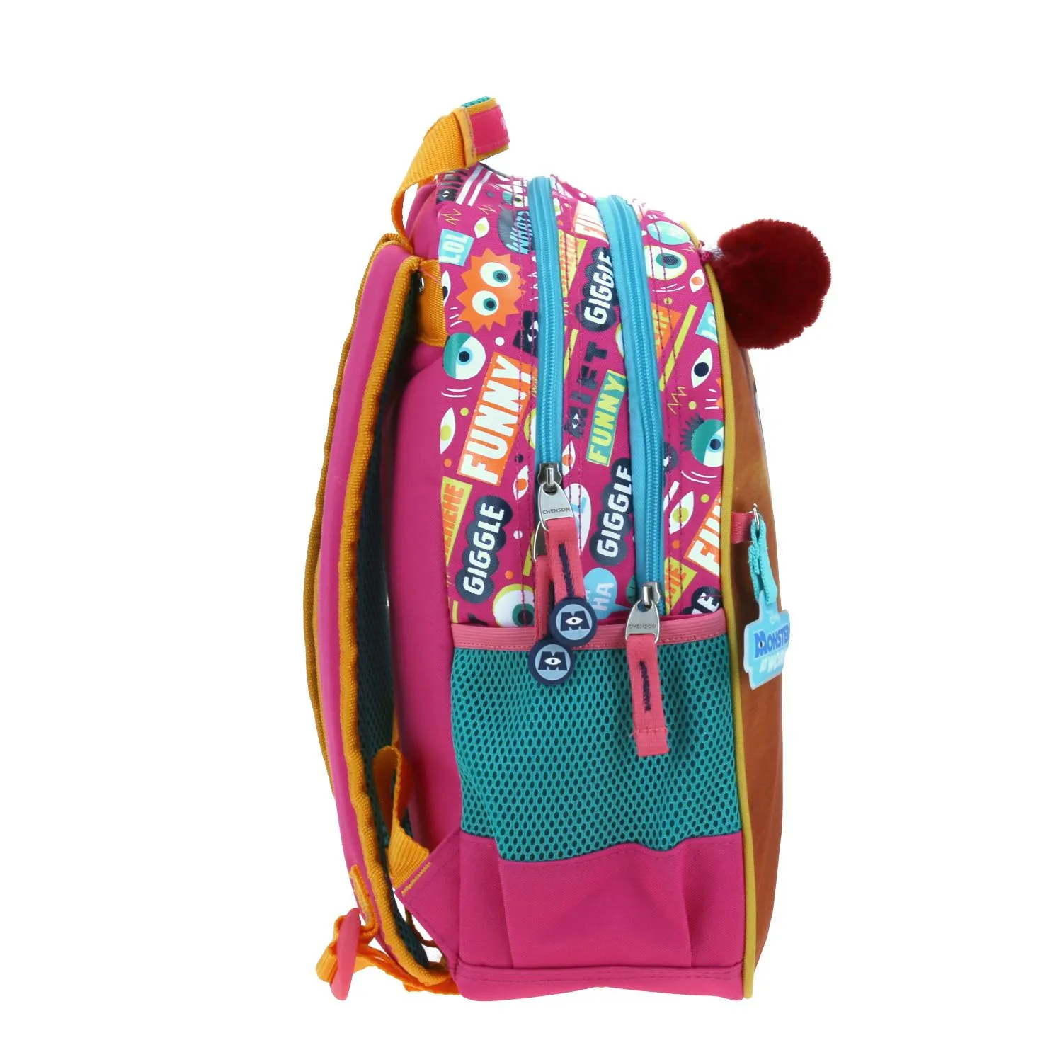 Mochila Chica Rosa Chenson Monster at Work Kinder Gismo para nia