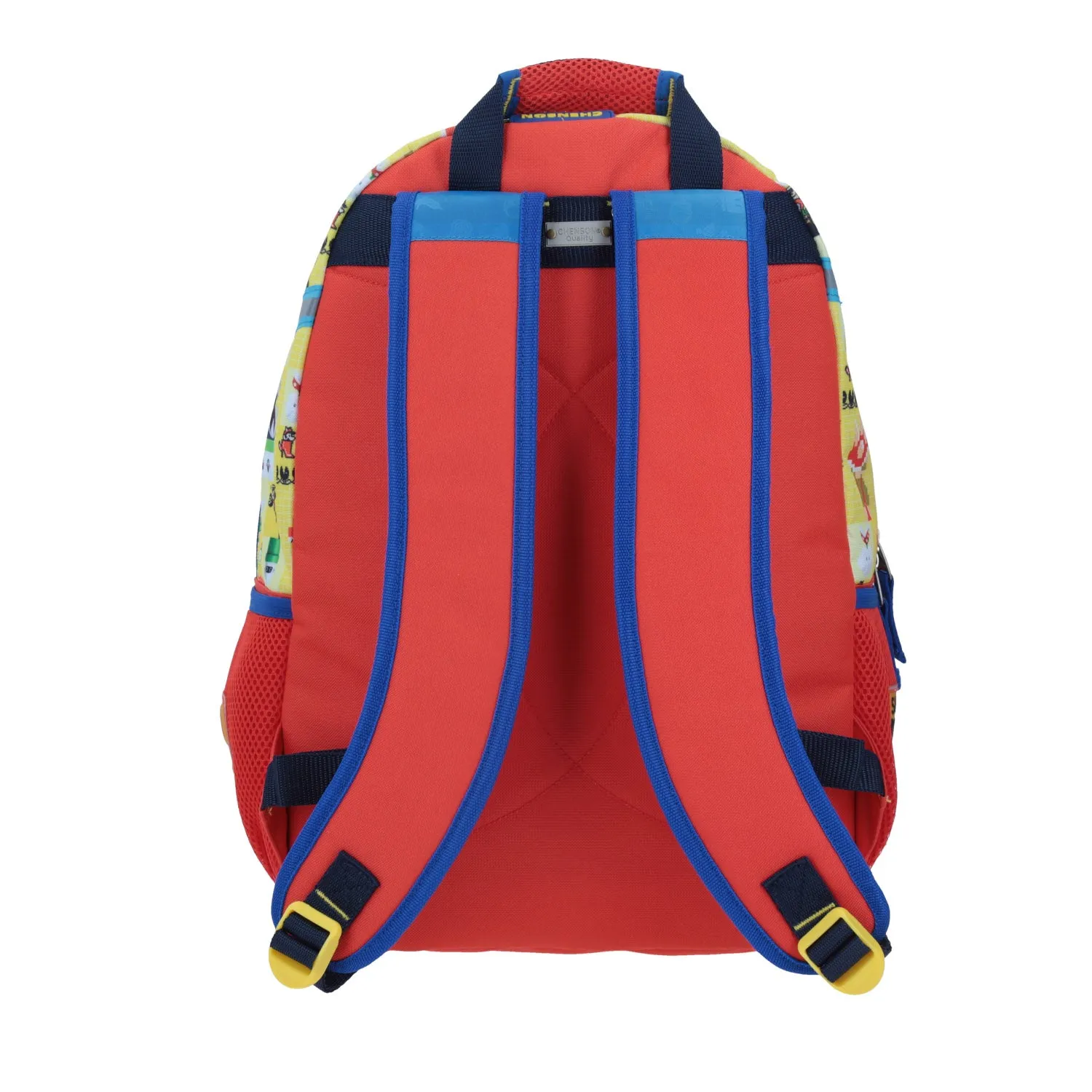 Mochila Grande Chenson Mario & Luigi Maker Amarilla Kirat