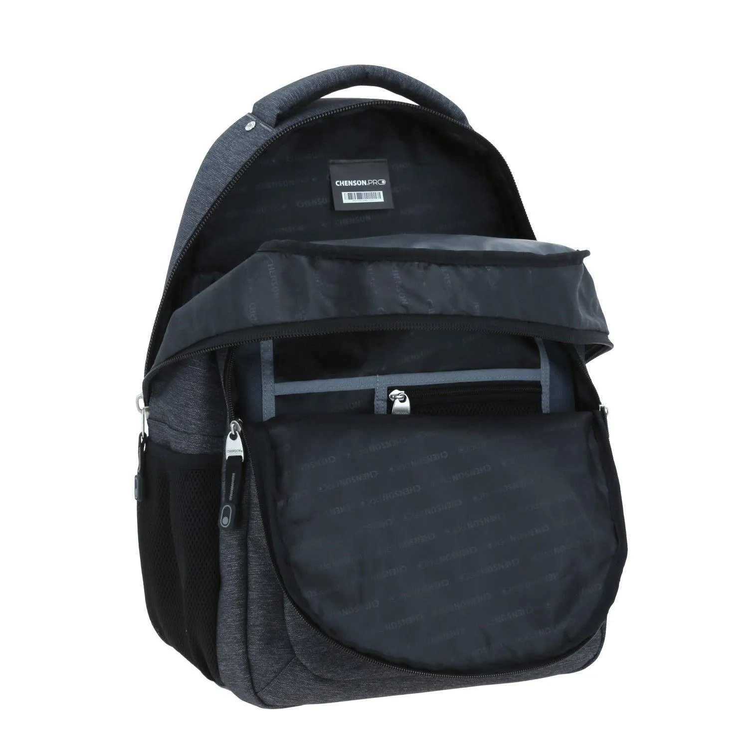 Mochila Gris Para Laptop Chenson Pro Olex