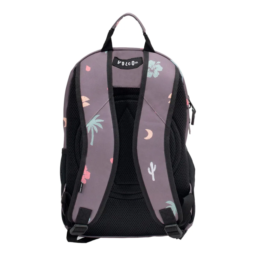Mochila Volcom Bp Little Class 15.5L Gris Oscuro Print