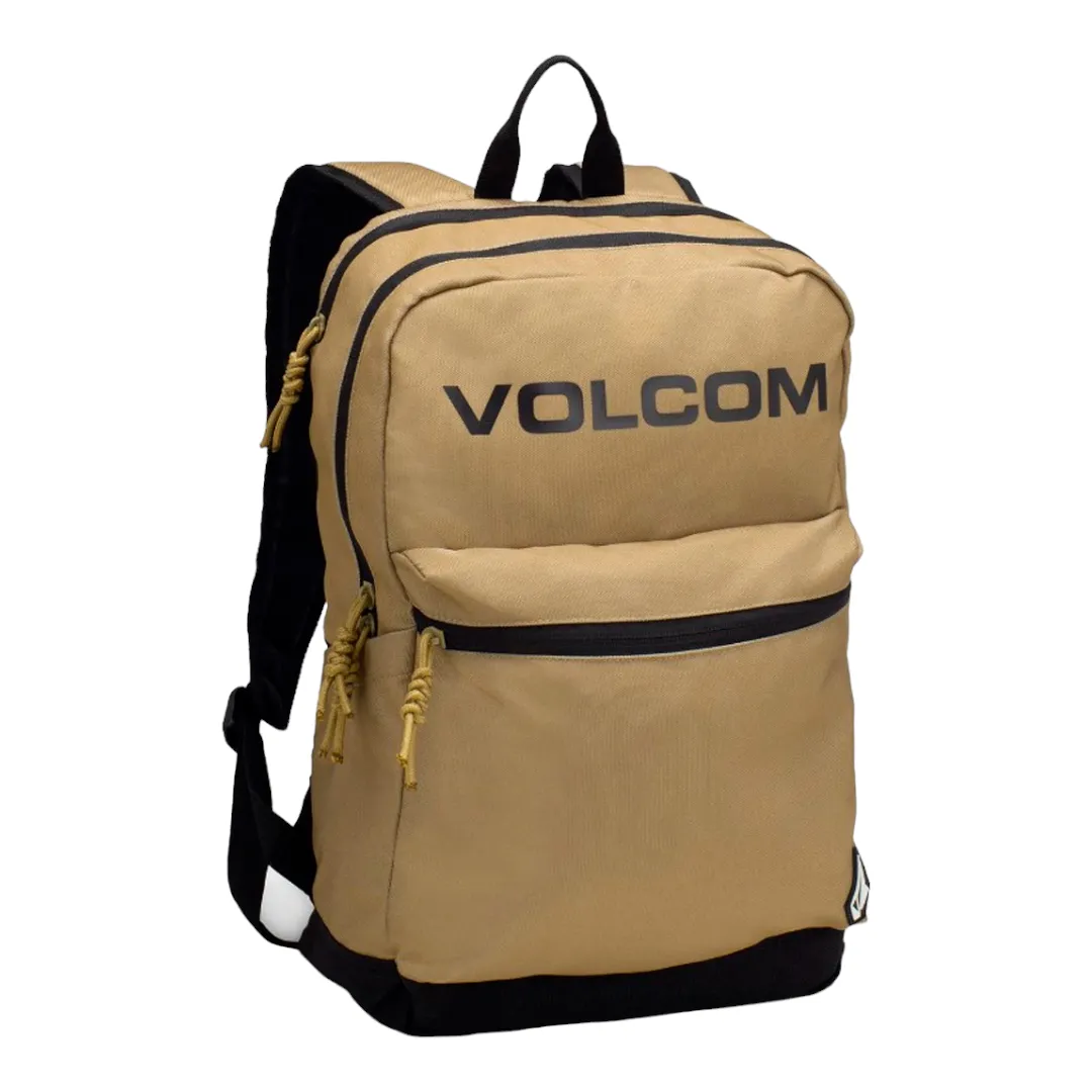 Mochila Volcom Bp Schol 26 L Camel Negro