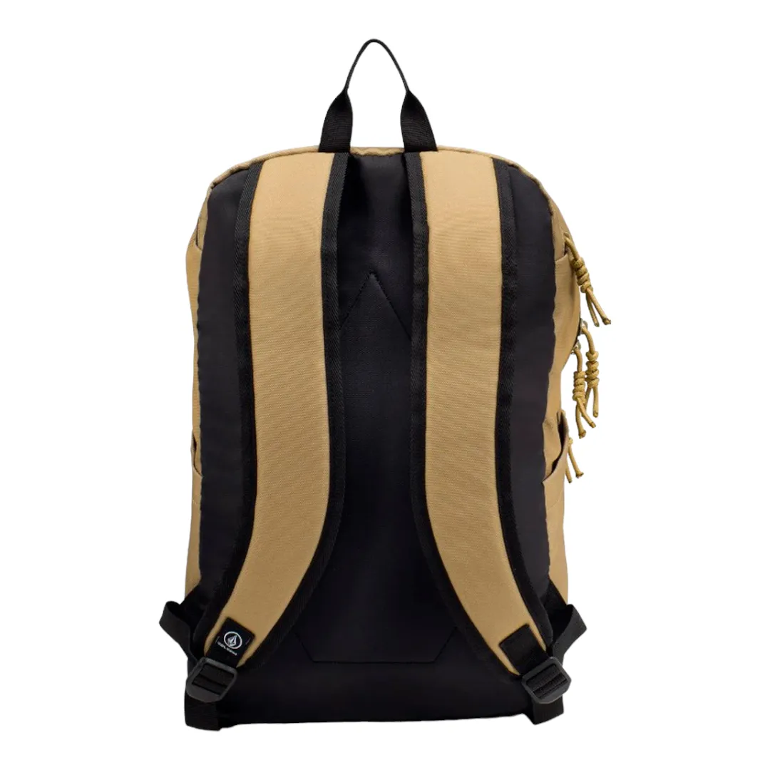 Mochila Volcom Bp Schol 26 L Camel Negro