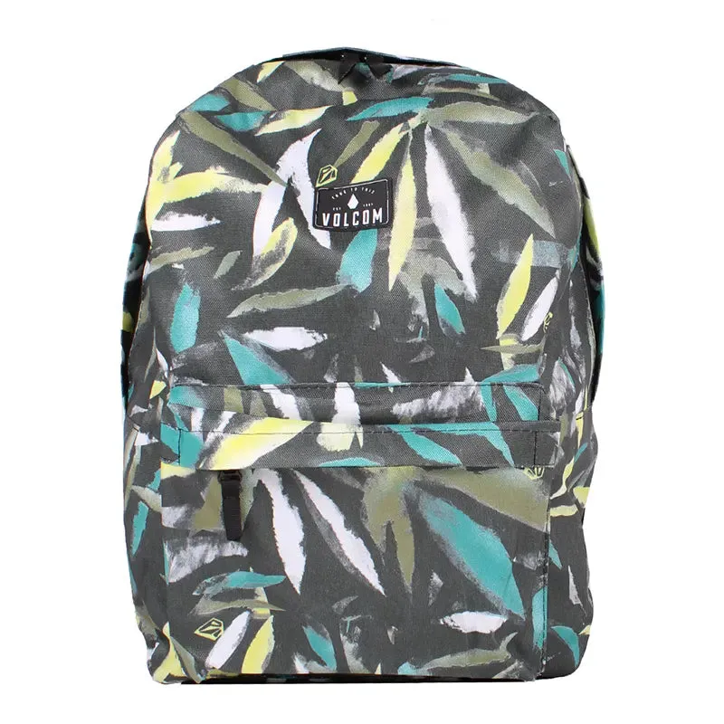 Mochila Volcom Multi Print 24 L Verde Amarillo