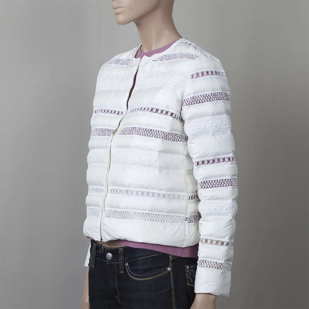 Moncler Stellaire Chaqueta Blanca T S