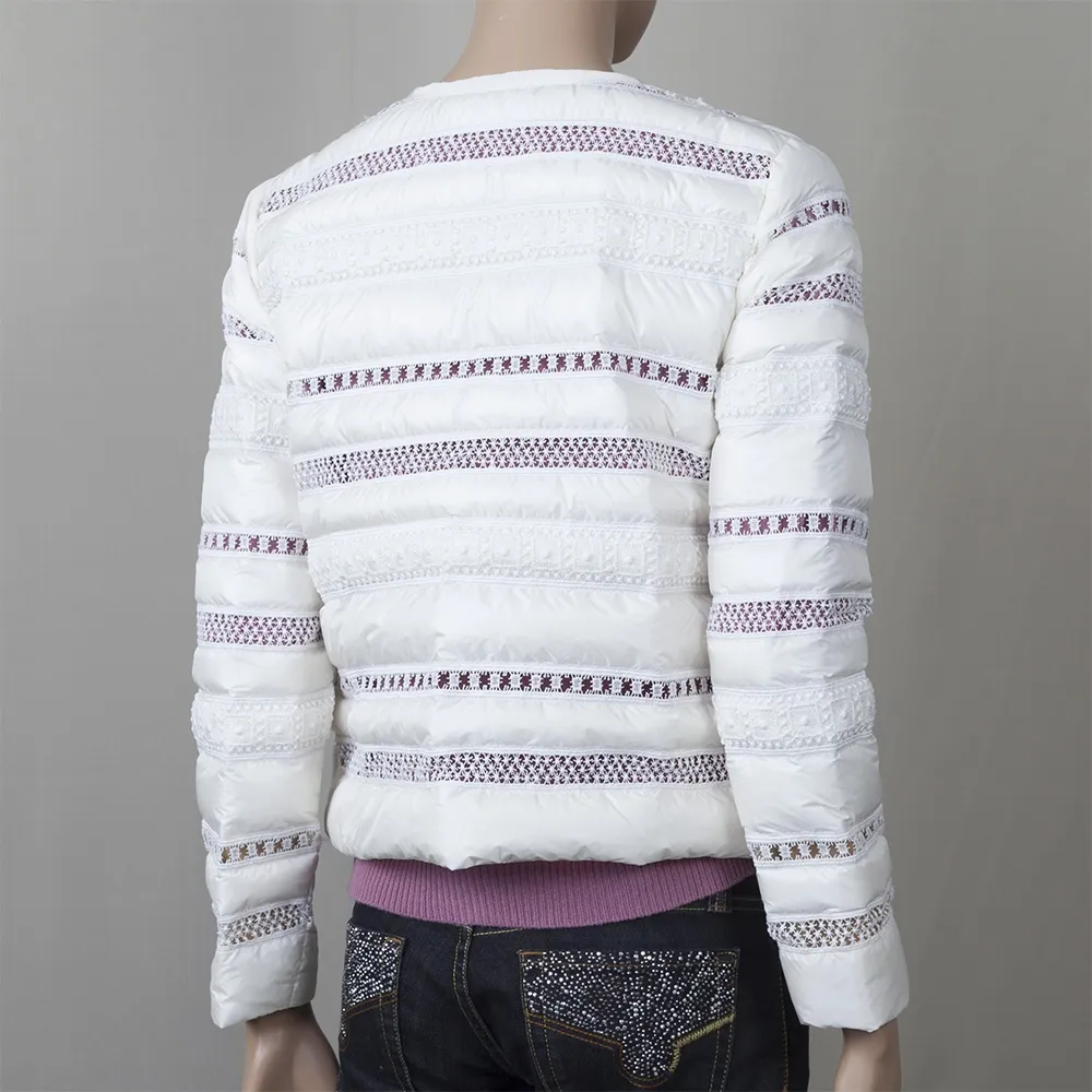 Moncler Stellaire Chaqueta Blanca T S