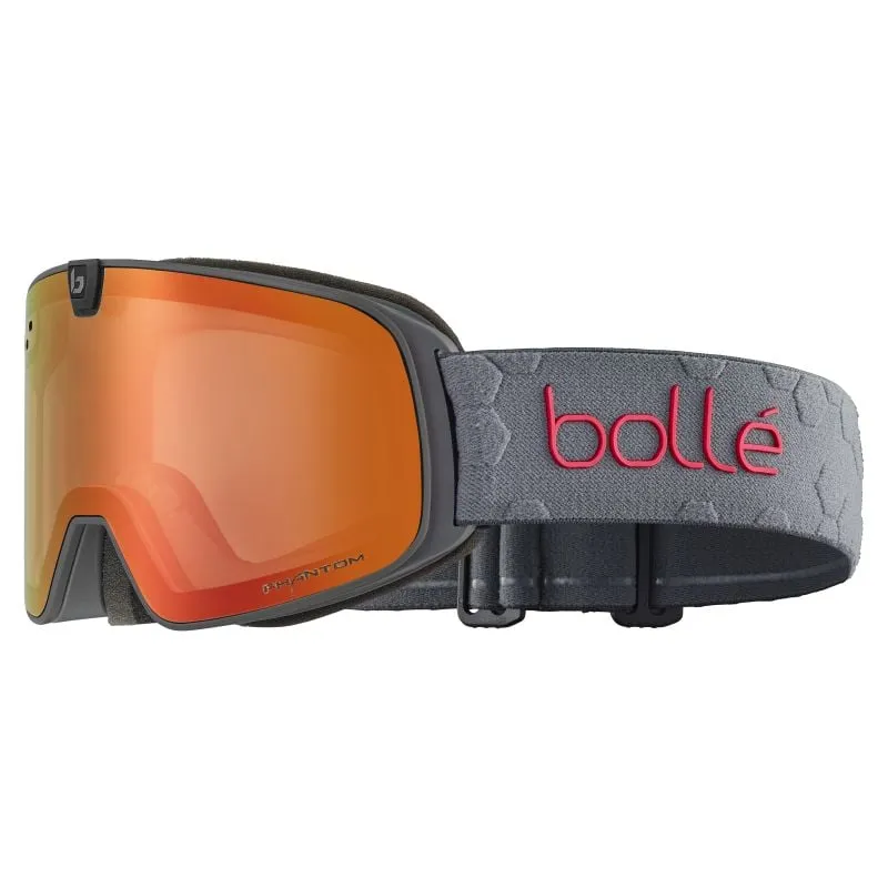 MáSCARA DE ESQUí BOLLé NEVADA NEO (TITANIUM MATTE  PHANTOM FIRE RED CAT 1 TO 3 &AMP LIGHT LEMON CAT 0)