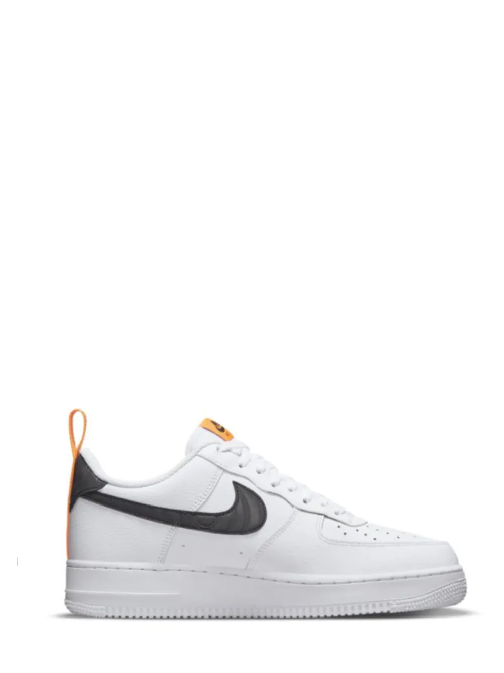 N370O Air force Nike blanco negro naranja