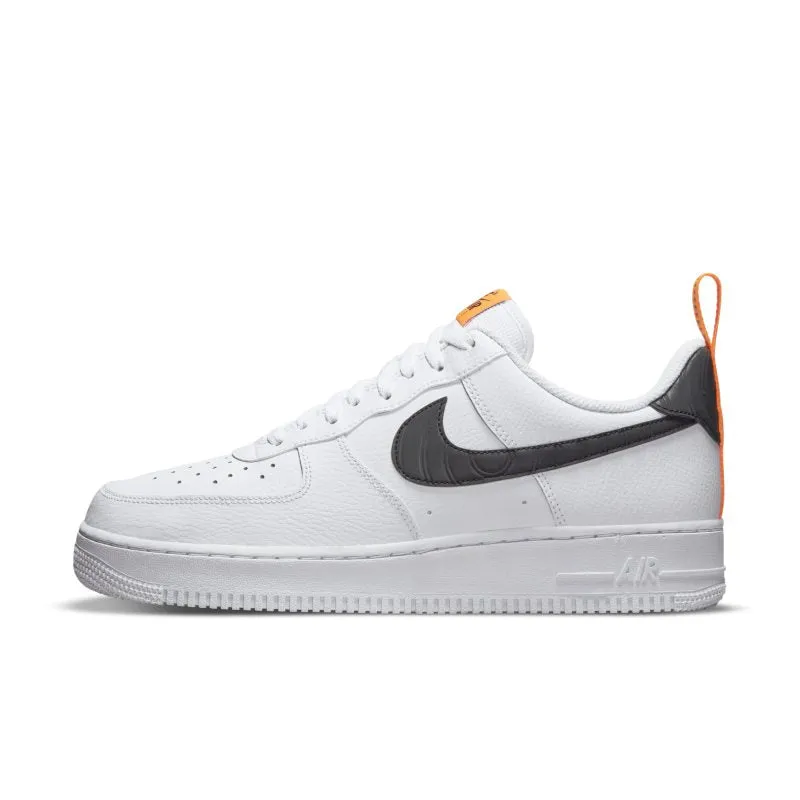 N370O Air force Nike blanco negro naranja