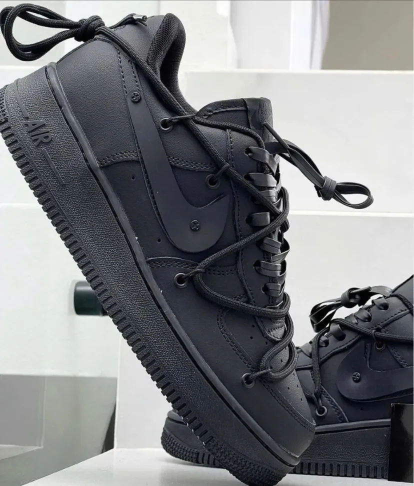 N370O tenis bajos Nike air force customizado