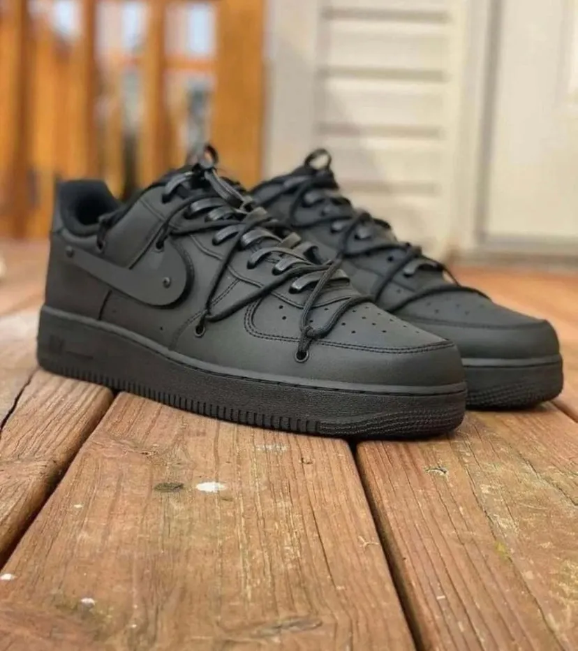 N370O tenis bajos Nike air force customizado