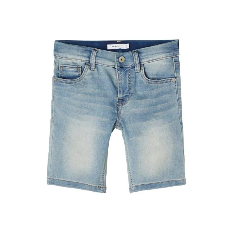 NAME IT PANTALONES CORTOS VAQUEROS. 13190257 Light Blue Denim.