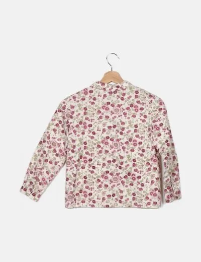 Neck & Neck Camisa beige estampado floral