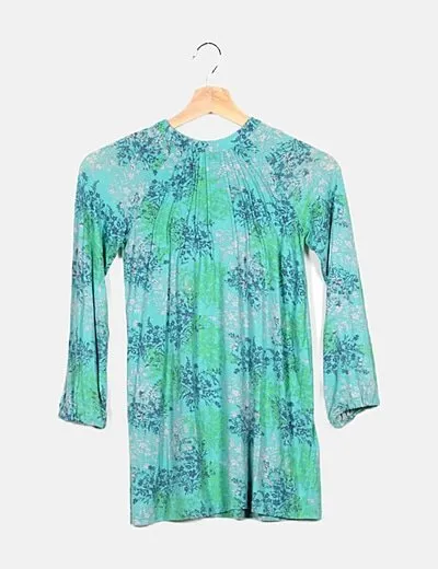 Neck & Neck Vestido multicolor estampado floral