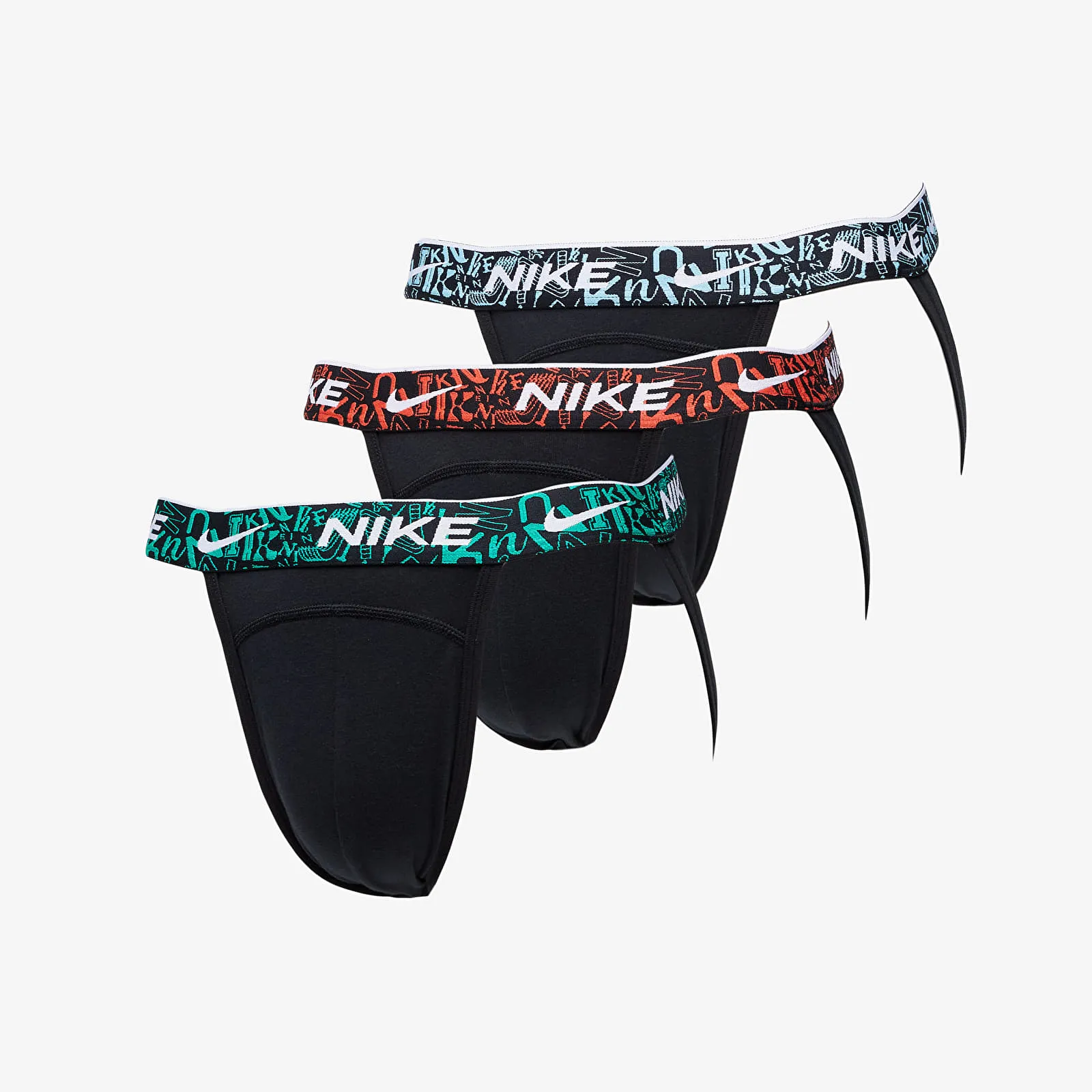 NIKE DRIFIT EVERYDAY COTTON STRETCH JOCK STRAP 3PACK