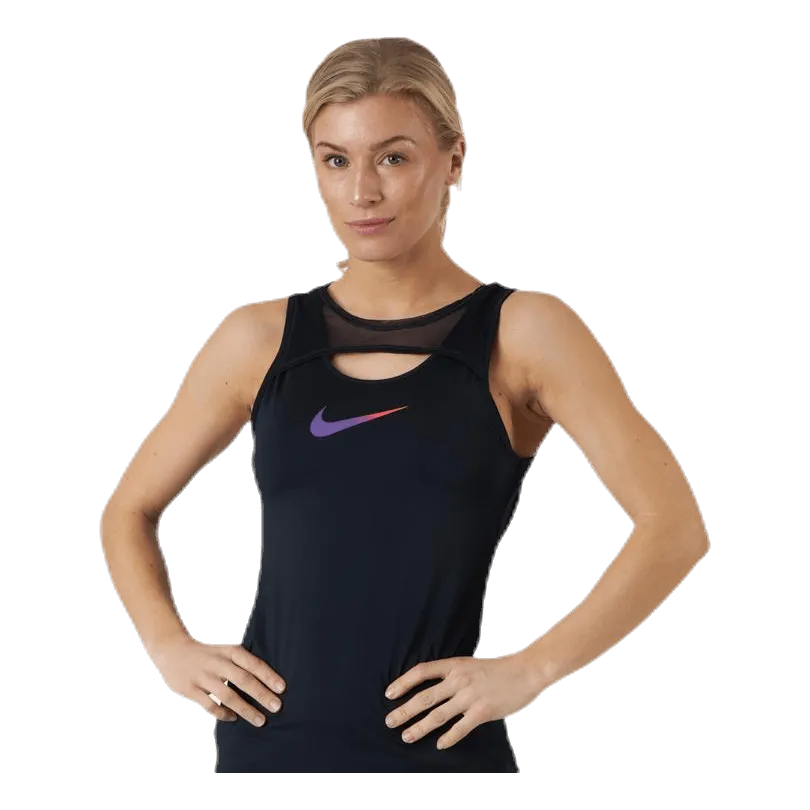 Nike Runway Running Tank Purple/Black