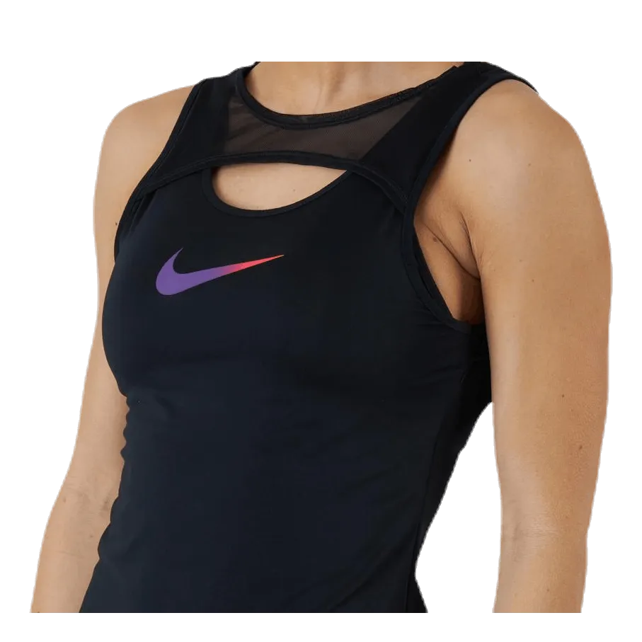 Nike Runway Running Tank Purple/Black