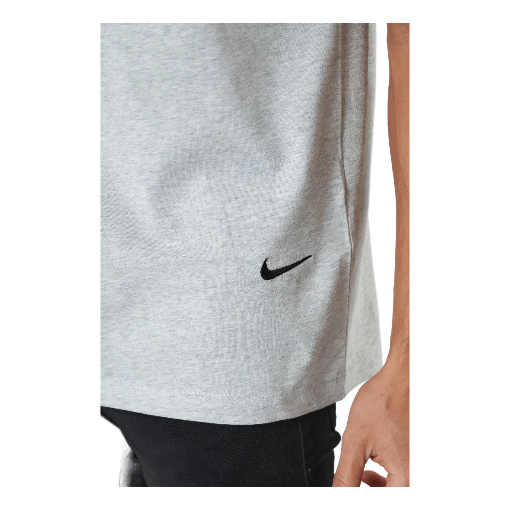 NIKE SPORTSWEAR MEN'S TSHIRT GREY HEATHER/BLACK