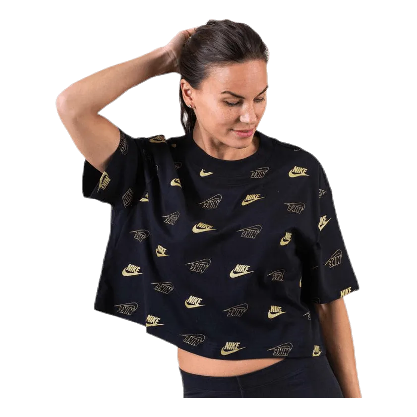 Nike SS Crop BFF Shine Black