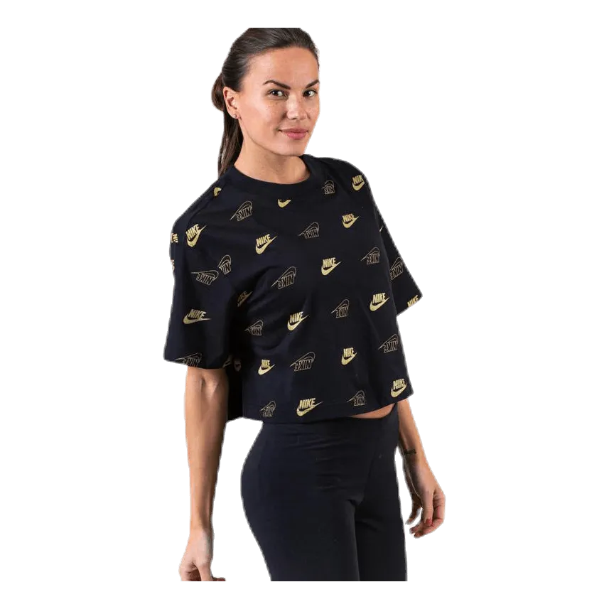Nike SS Crop BFF Shine Black