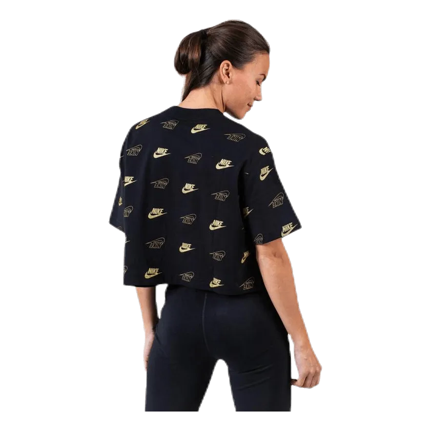 Nike SS Crop BFF Shine Black