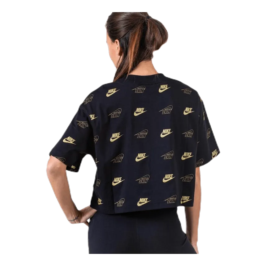 Nike SS Crop BFF Shine Black