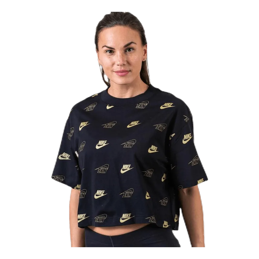Nike SS Crop BFF Shine Black