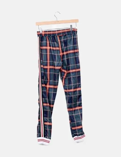 NoName Conjunto deportivo estampado cuadros