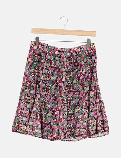 ONLY Falda multicolor estampado floral