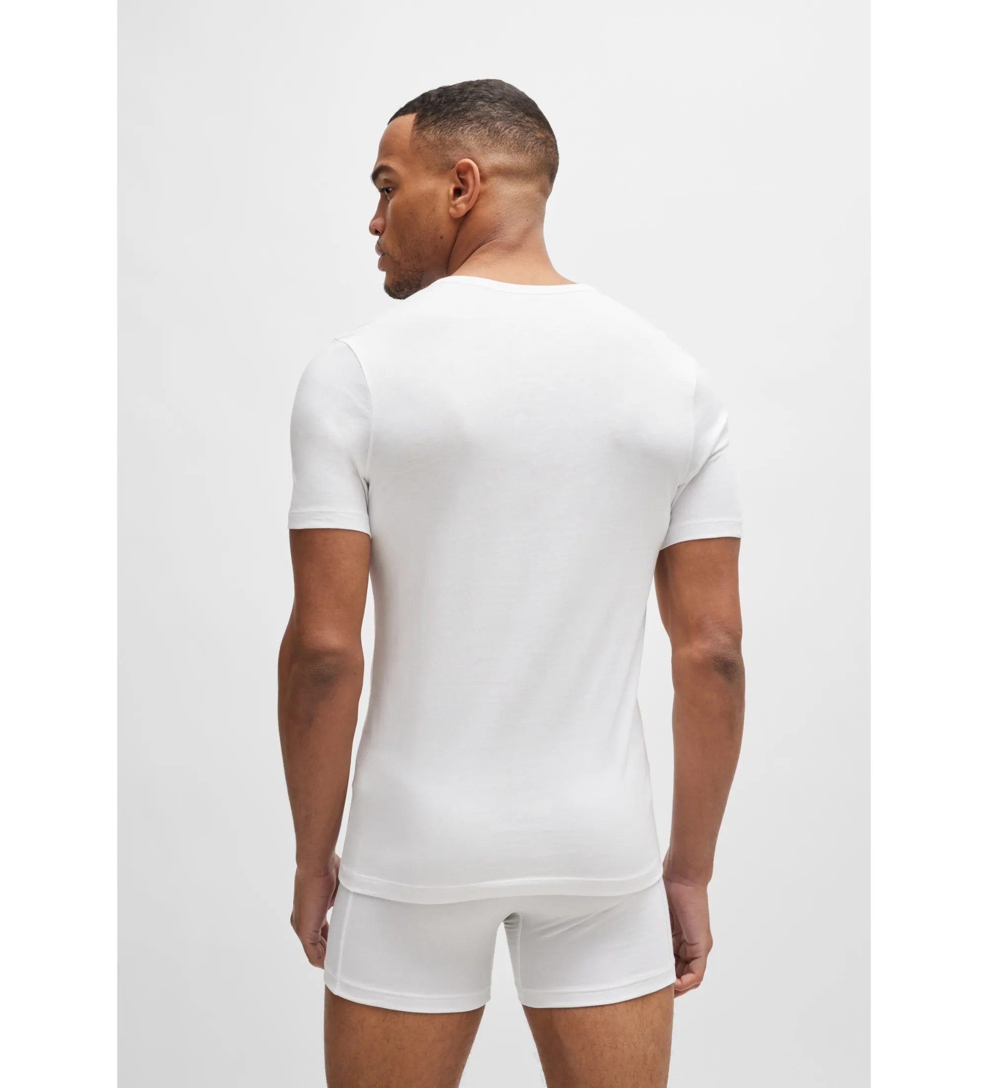 Pack 3 Camisetas interiores Classic marino, blanco, verde