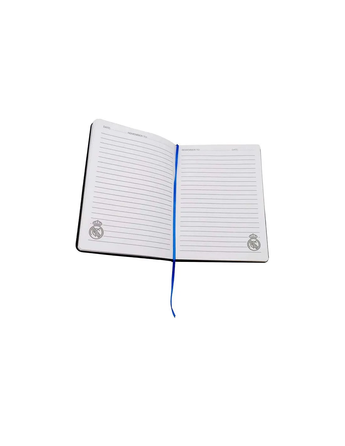 Pack agenda y bolígrafo metálico Real Madrid