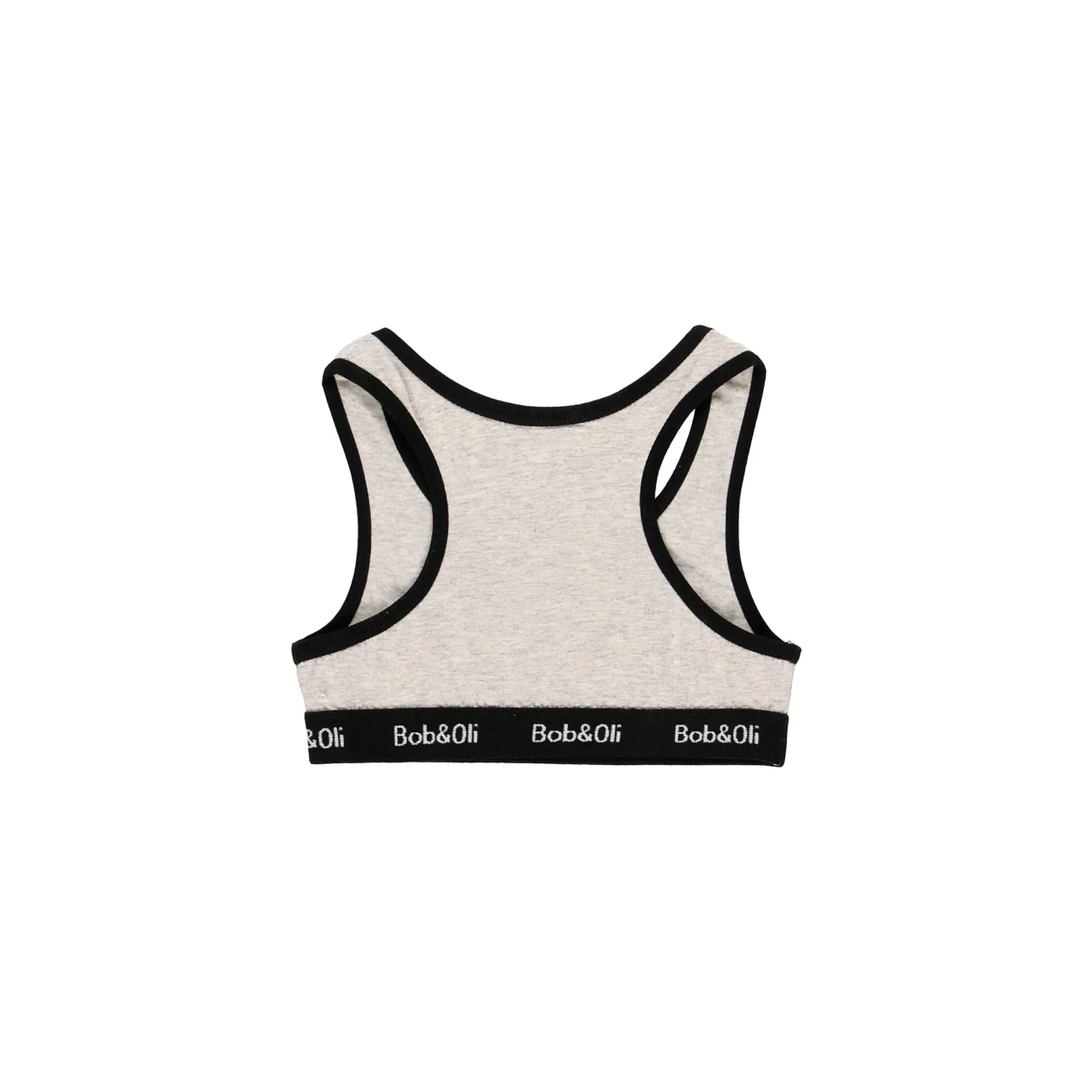 Pack De 2 Tops Color Gris Claro/Oscuro Para Niña BOBOLI