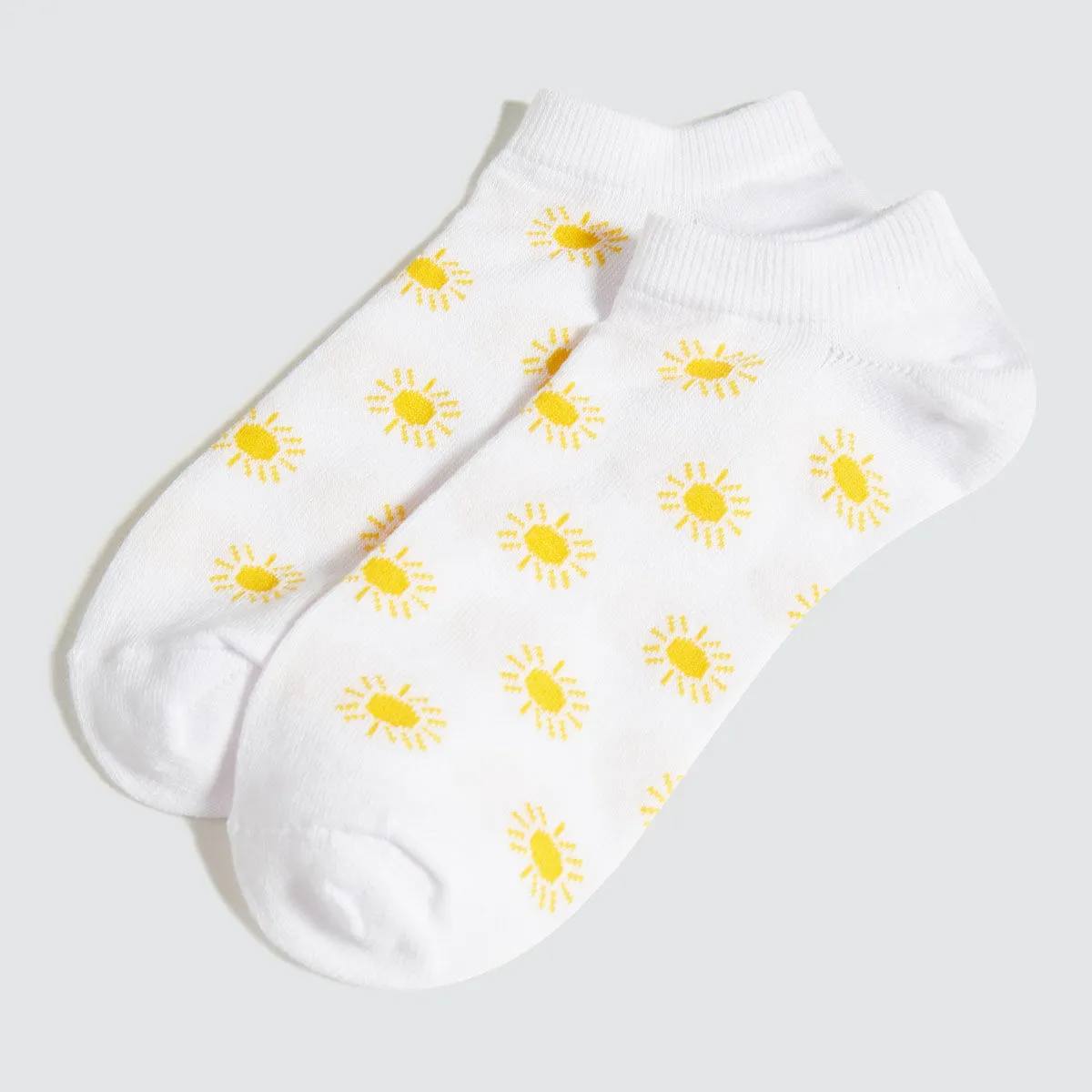 Pack Medias Invisibles Con Estampado X3 Para Mujer