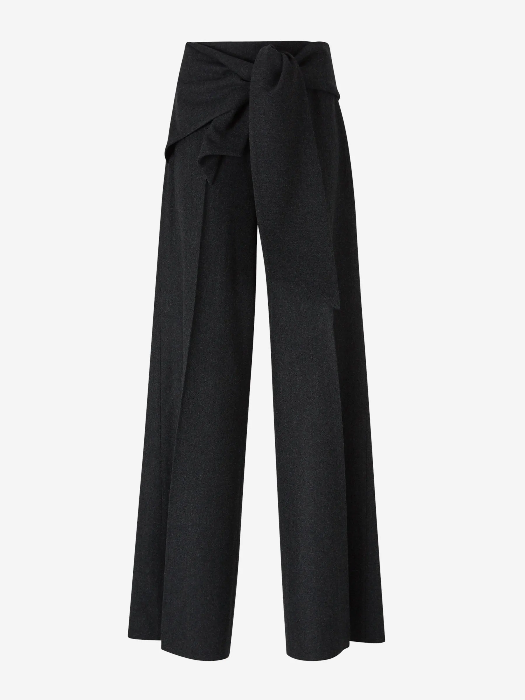 Pantalones Ancho Lana