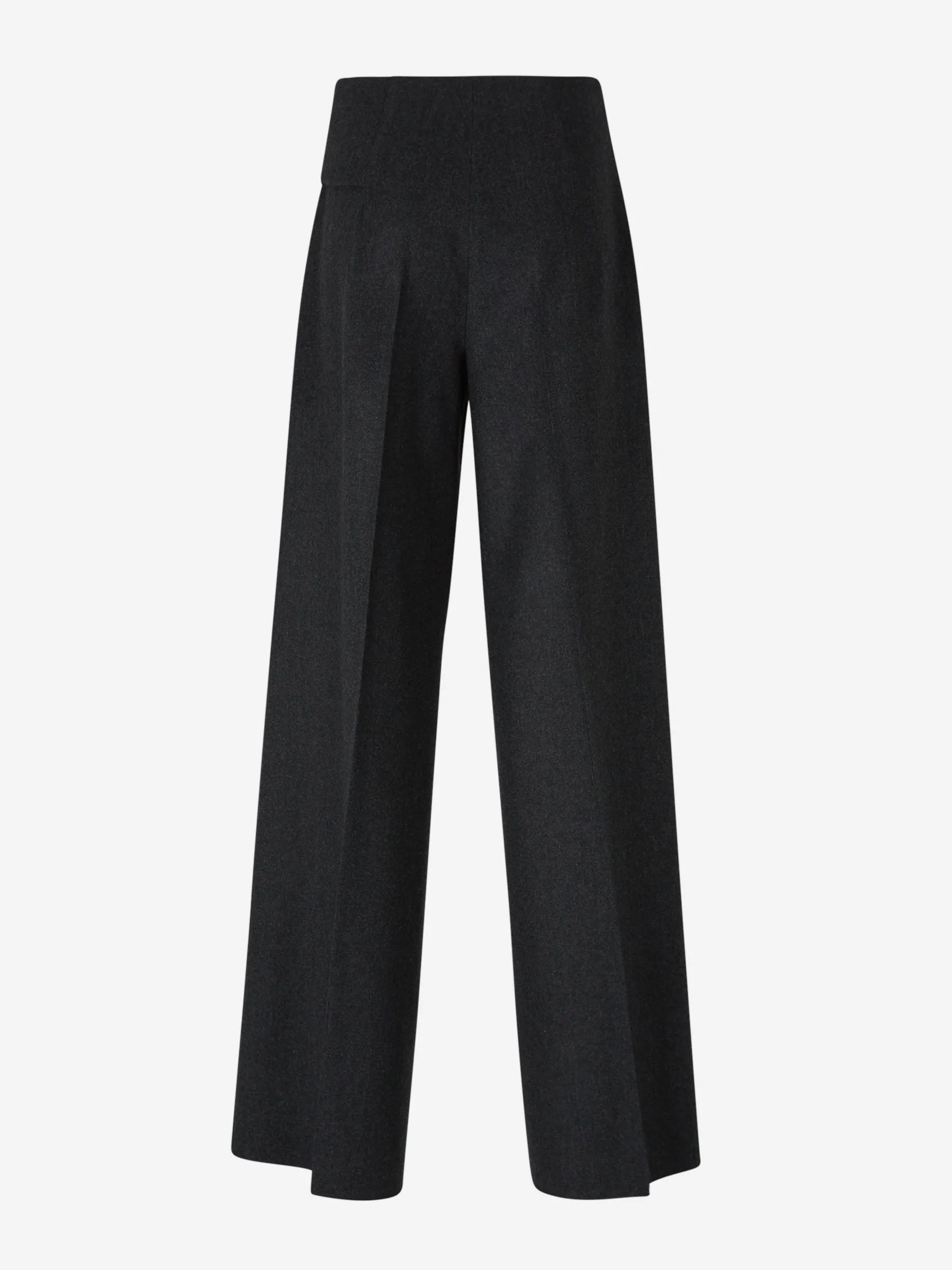 Pantalones Ancho Lana