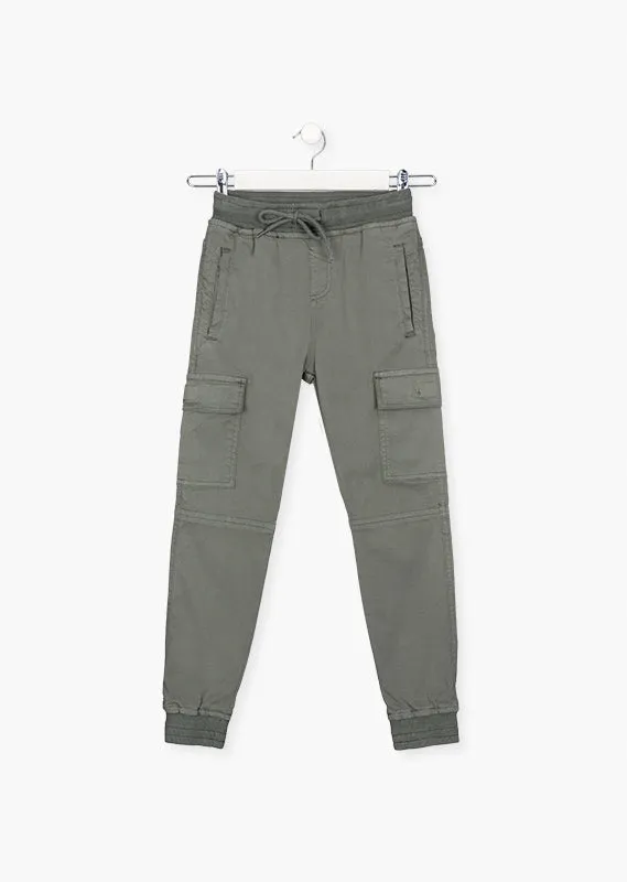 Pantalón con bolsillos laterales para niño Losan