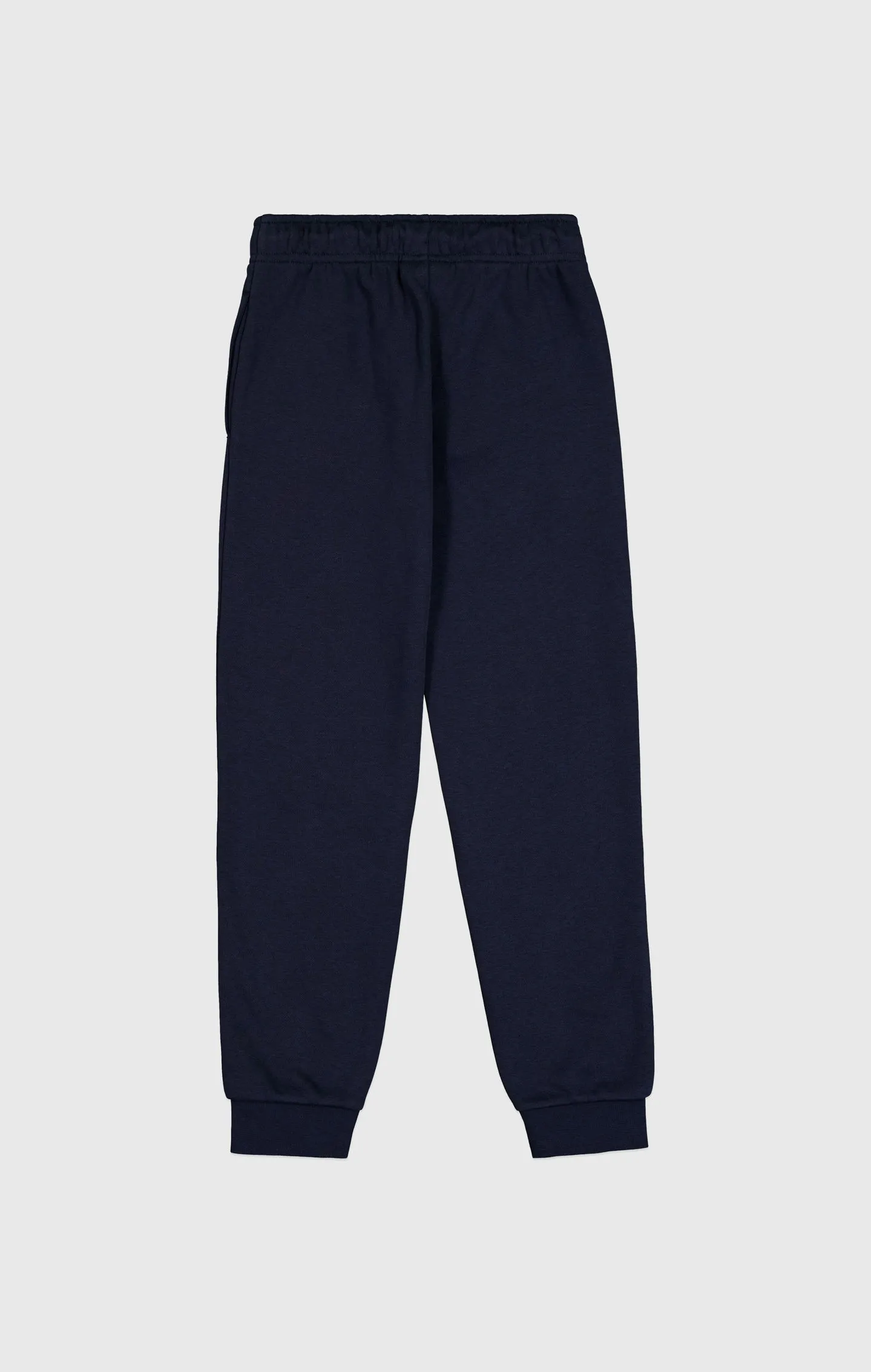 Pantalón de chándal de felpa y logotipo grande para niño