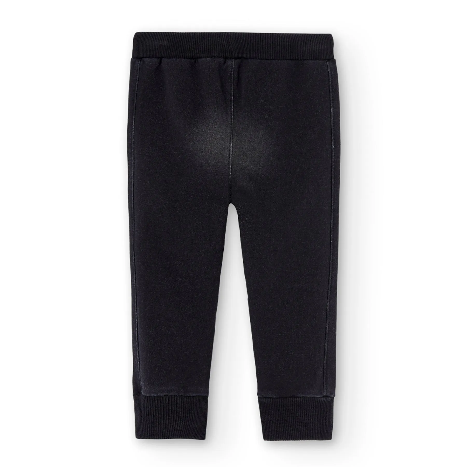 Pantalón De Felpa Denin Negro Para Niño BOBOLI