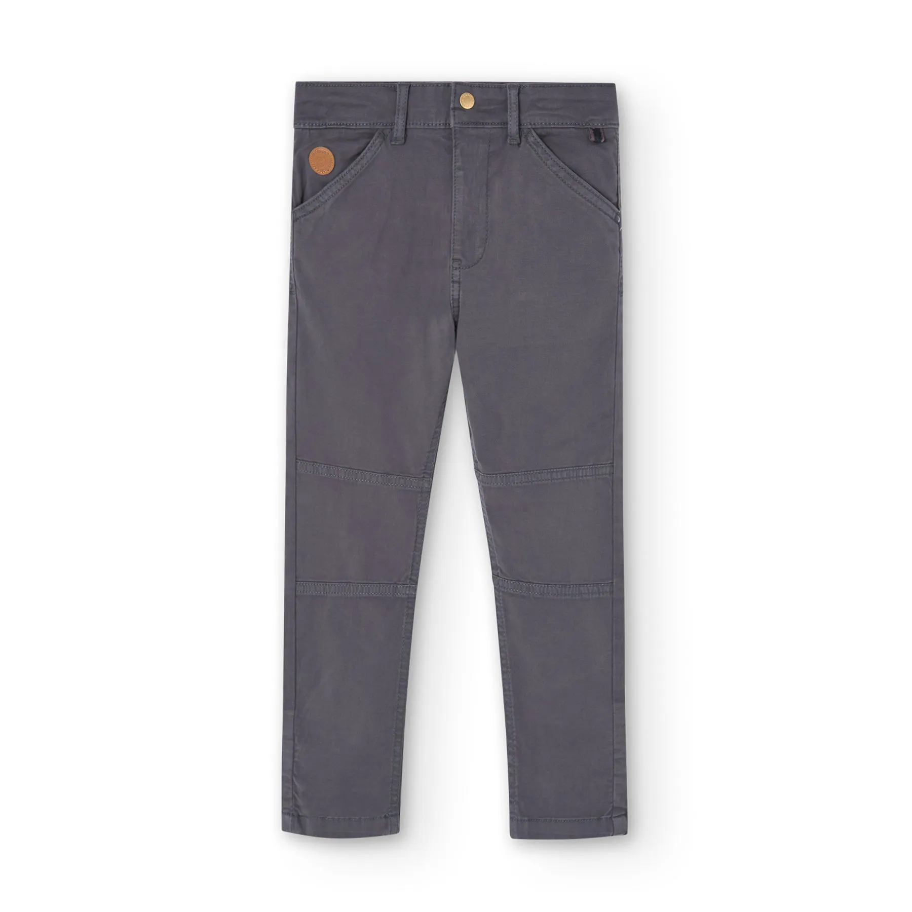 Pantalón De Gabardina Elástica Para Niño BOBOLI