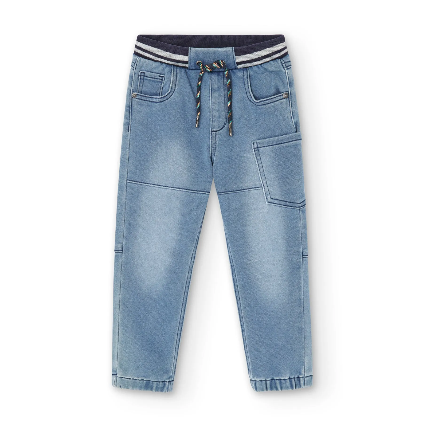 Pantalón Denim Azul Para Niño BOBOLI