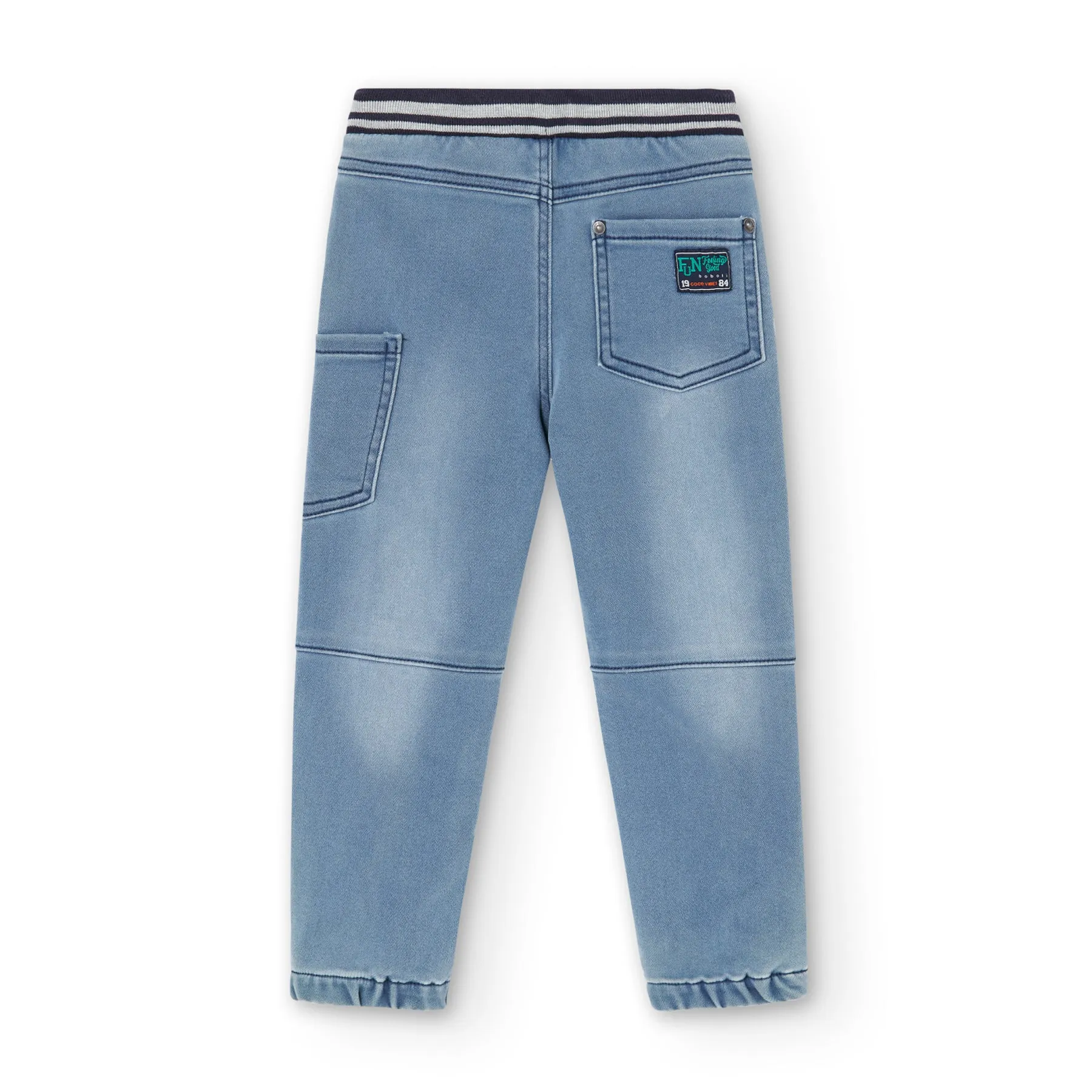 Pantalón Denim Azul Para Niño BOBOLI
