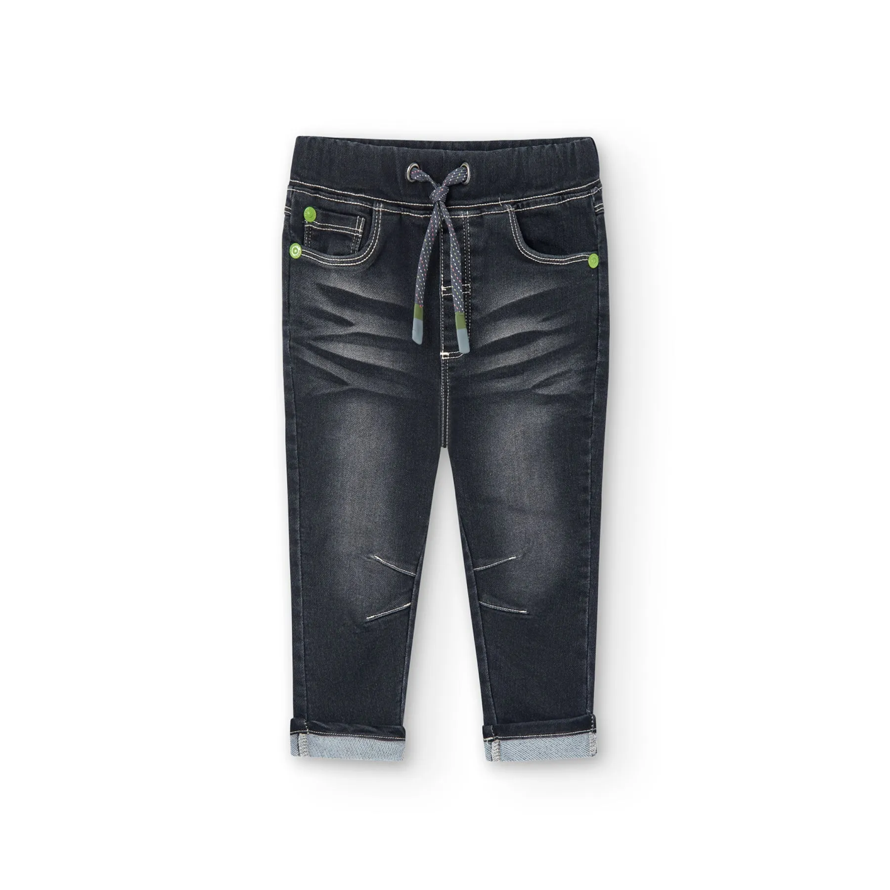 Pantalón Denim Black Para Niño BOBOLI