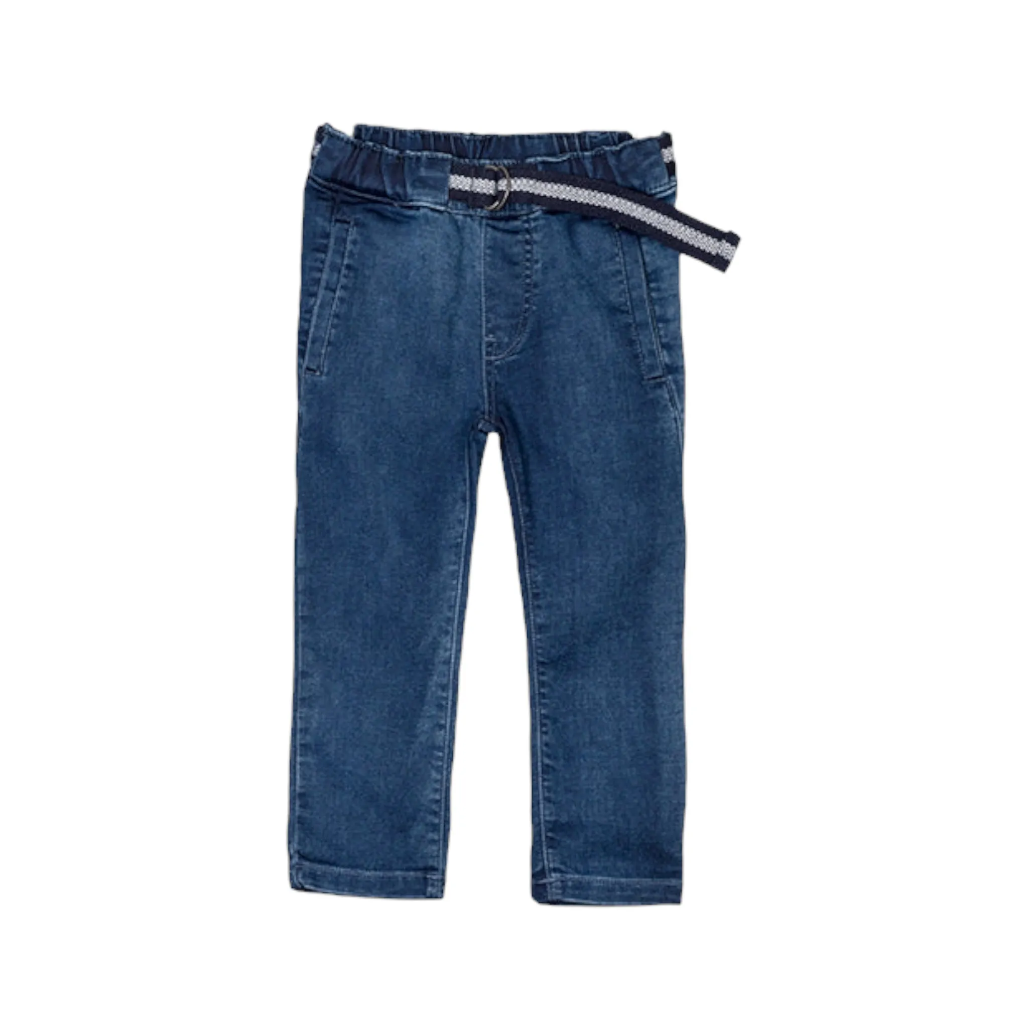 Pantalón denim con cinturón para niño Losan