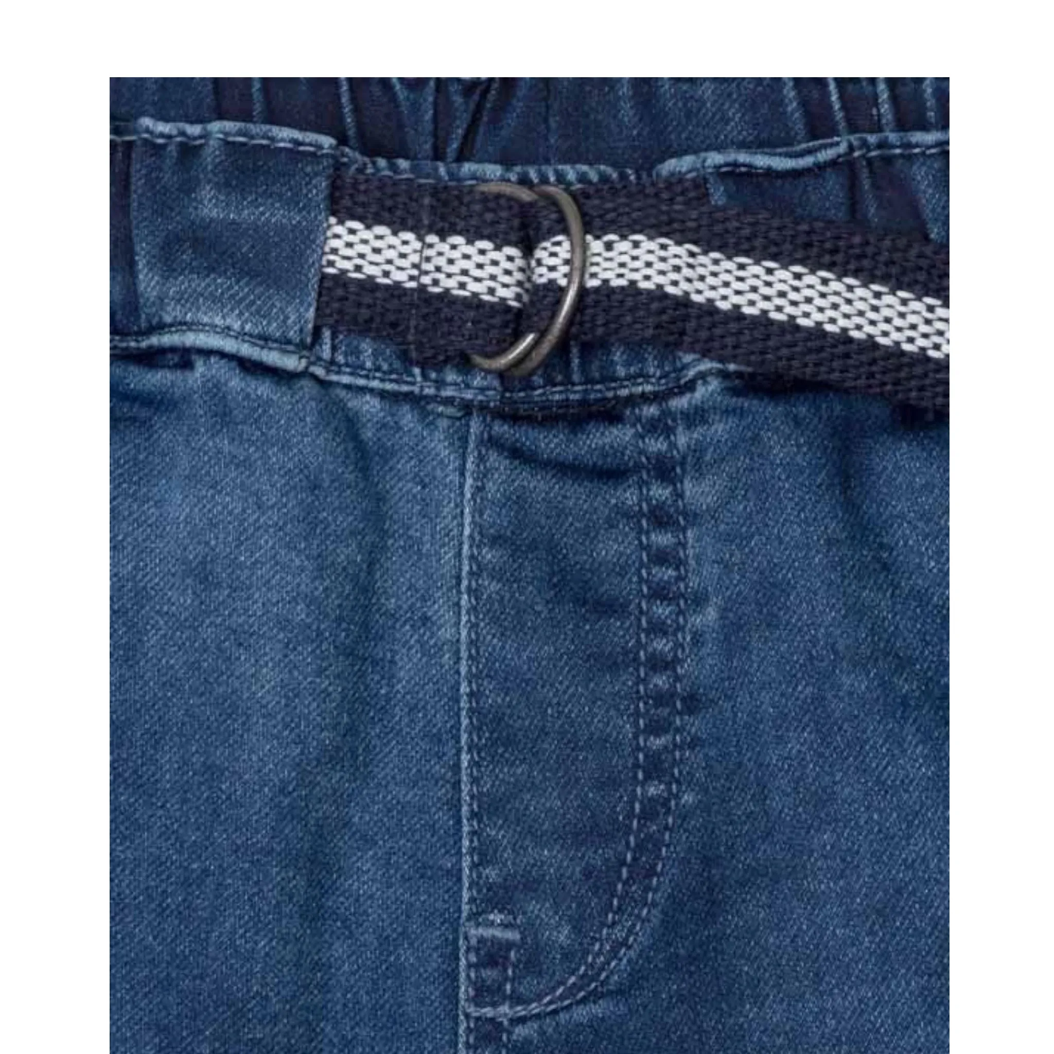 Pantalón denim con cinturón para niño Losan