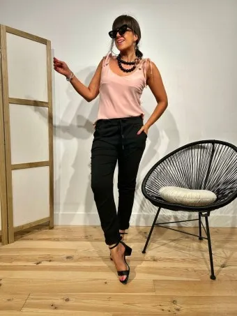 Pantalón Jogger GIVENY Negro